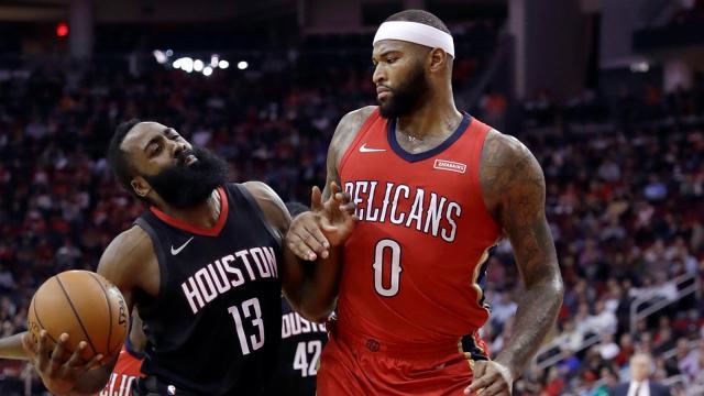 考辛斯炮轰哈登：不尊重人 对其他14位球员不公平